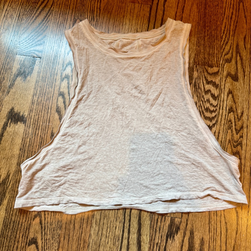 LULULEMON Cropped Muscle Tee Tank Top